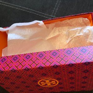 Tory Burch Shoe Box + Dust Bag